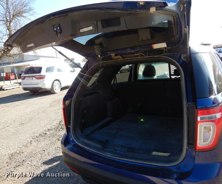 image for item KJ9537 2014 Ford Explorer Police Interceptor  SUV