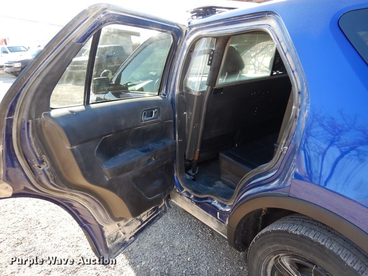 image for item KJ9537 2014 Ford Explorer Police Interceptor  SUV
