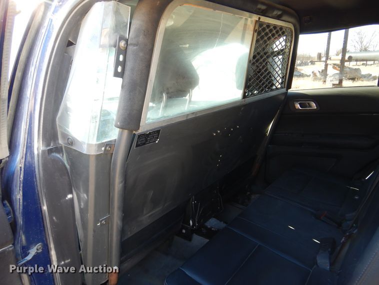 image for item KJ9537 2014 Ford Explorer Police Interceptor  SUV