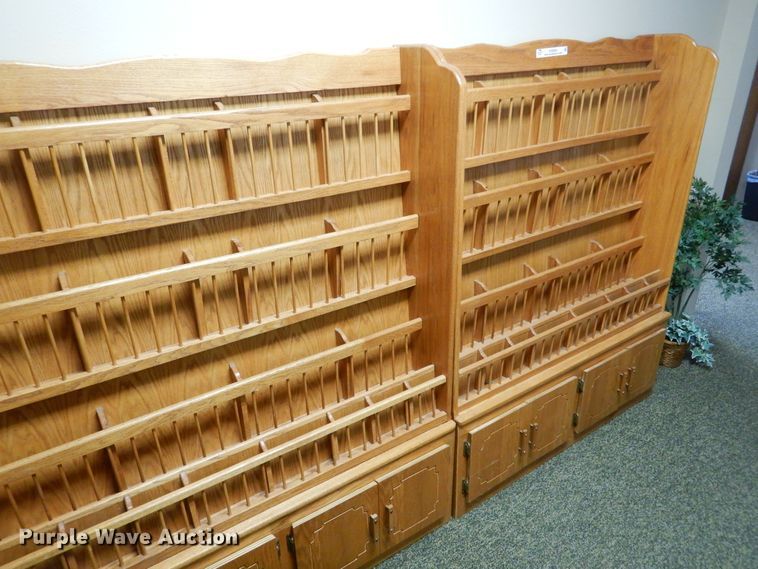 image for item KS9284 (2) magazine racks