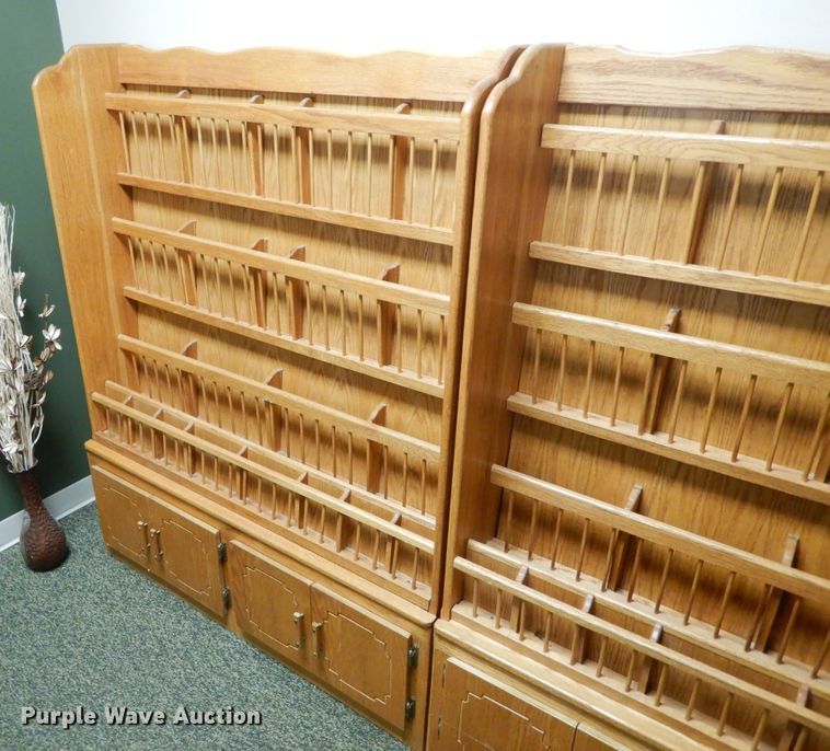 image for item KS9284 (2) magazine racks