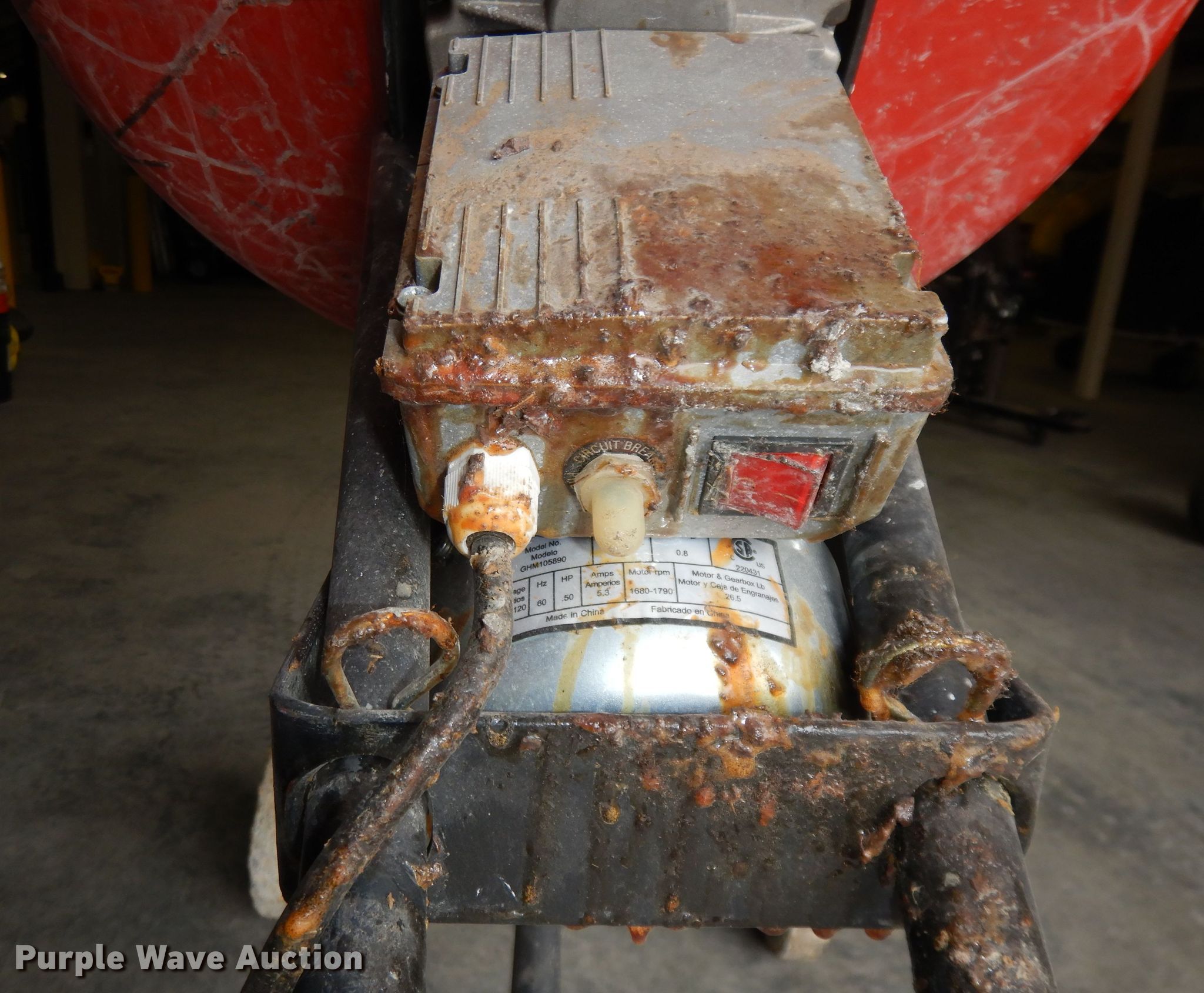 Husky GHM105890 cement mixer in Fort Leavenworth, KS Item JE9686 sold