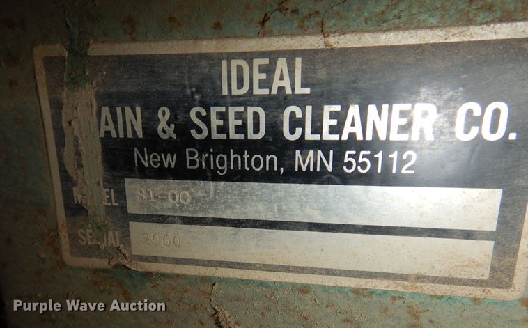 image for item DF0033 Ideal S1-0C  seed cleaner