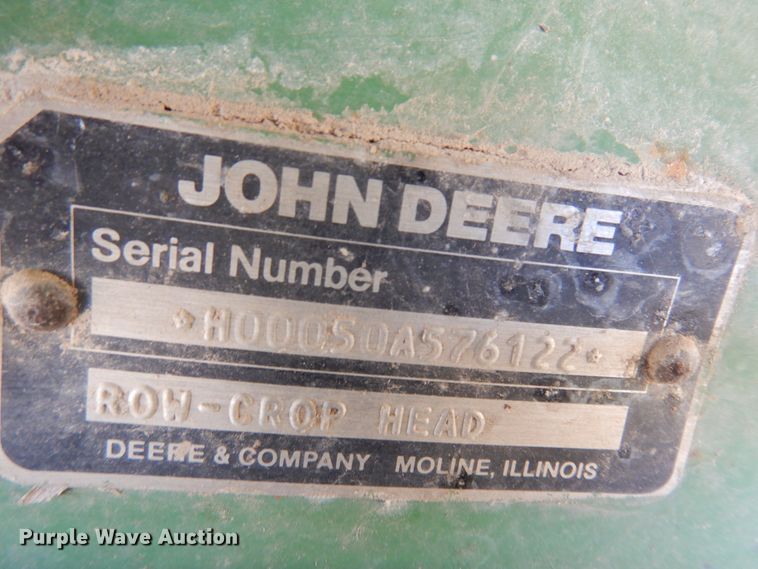 image for item DF0038 John Deere 653A  all-crop head