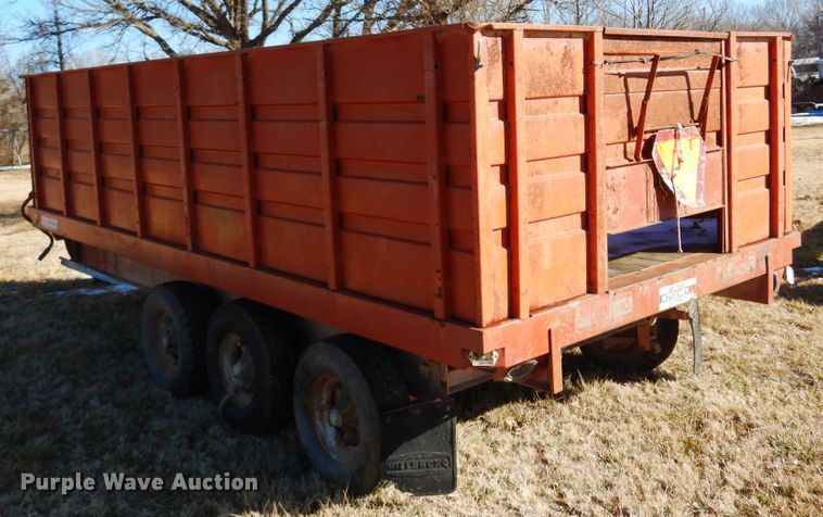 image for item DF0040 1973 Hillsboro  end dump trailer