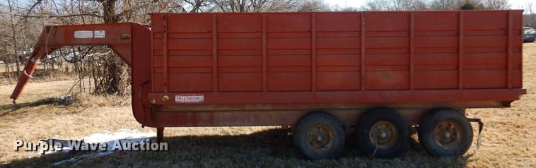 image for item DF0040 1973 Hillsboro  end dump trailer