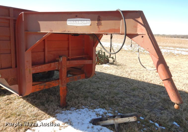 image for item DF0040 1973 Hillsboro  end dump trailer