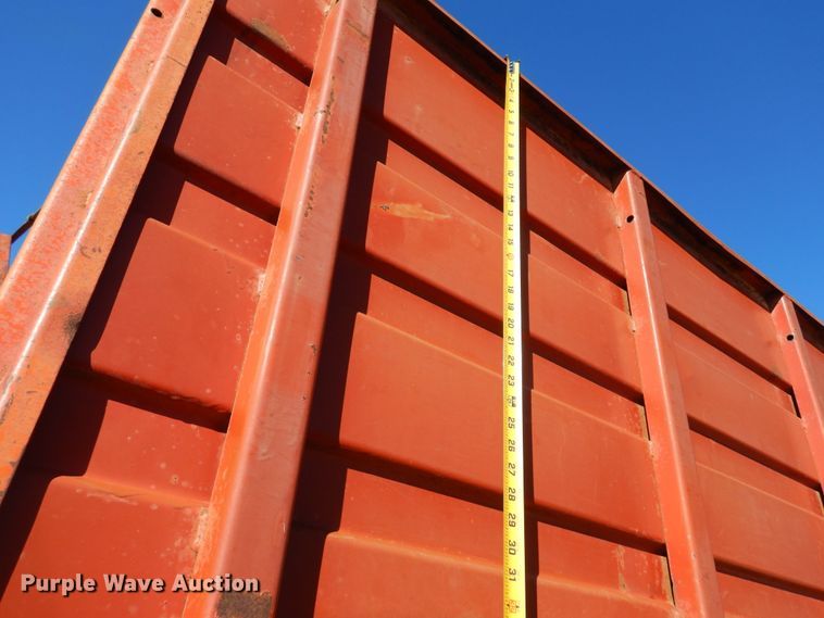 image for item DF0040 1973 Hillsboro  end dump trailer