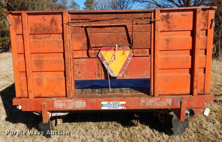image for item DF0040 1973 Hillsboro  end dump trailer