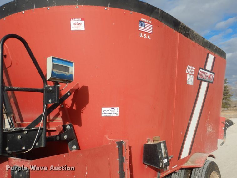 image for item DJ1268 Roto Mix 865 TRL  feed mixer