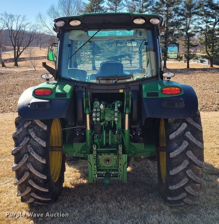 image for item DJ1721 2015 John Deere 6125R  MFWD tractor