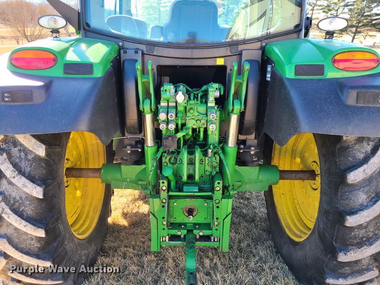 image for item DJ1721 2015 John Deere 6125R  MFWD tractor