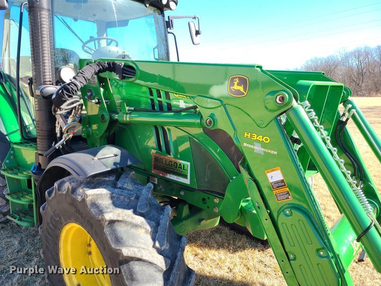 image for item DJ1721 2015 John Deere 6125R  MFWD tractor