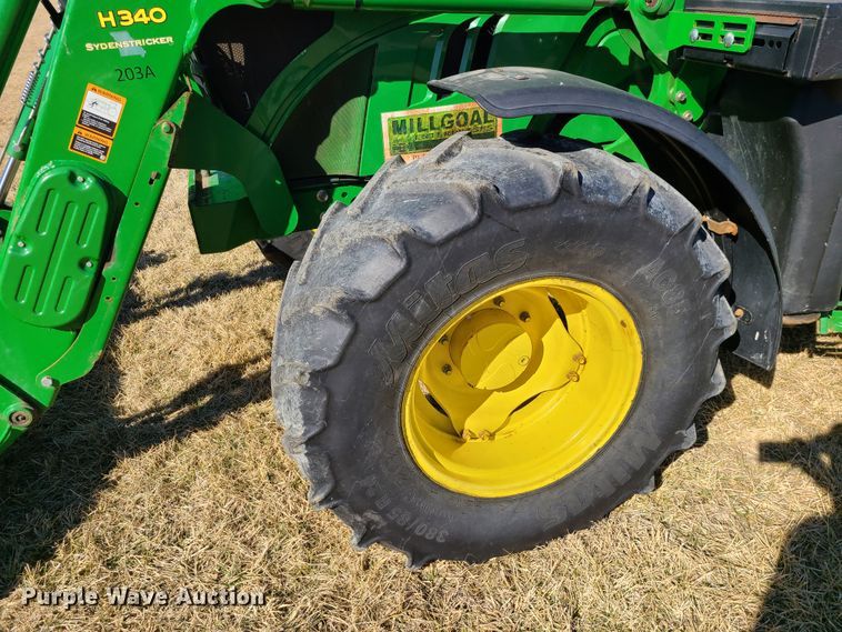 image for item DJ1721 2015 John Deere 6125R  MFWD tractor