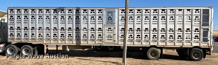 image for item DM8300 1999 Barrett  livestock trailer