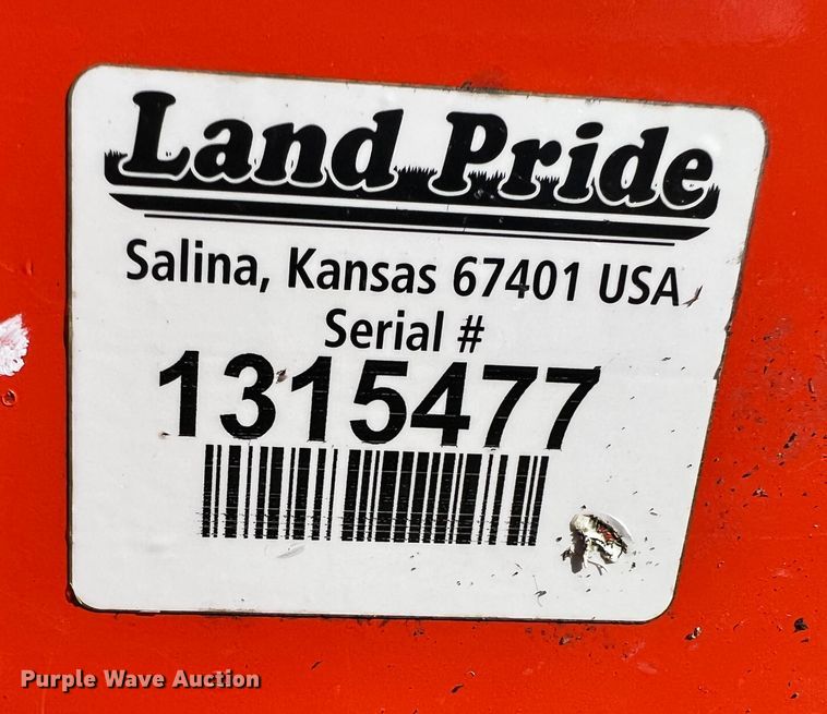 image for item ID9722 Land Pride RC3712  rotary mower