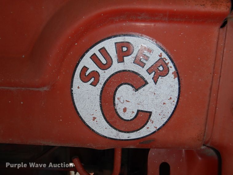 image for item JJ9342 1951 Farmall Super C  tractor