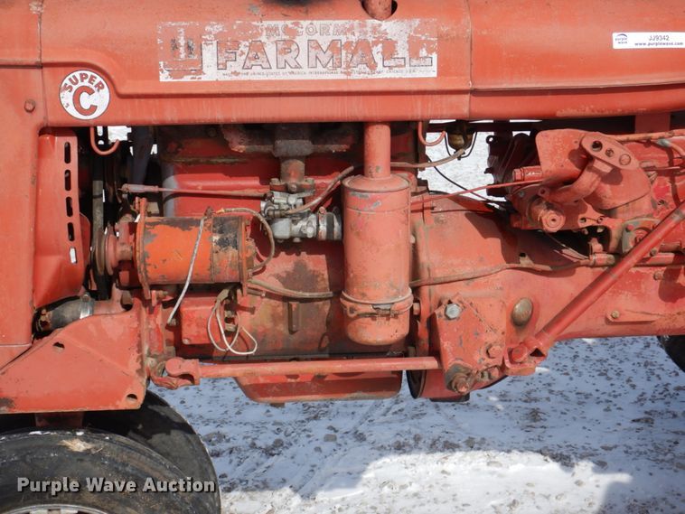 image for item JJ9342 1951 Farmall Super C  tractor