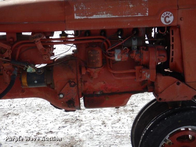 image for item JJ9342 1951 Farmall Super C  tractor