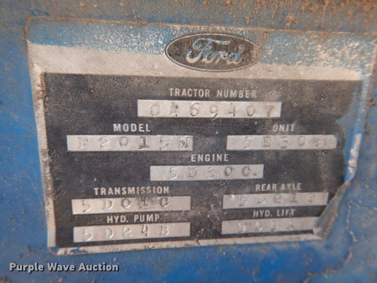 image for item KG9978 Ford 7000  tractor