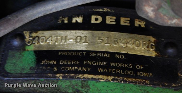 image for item KG9996 1967 John Deere 4020  tractor