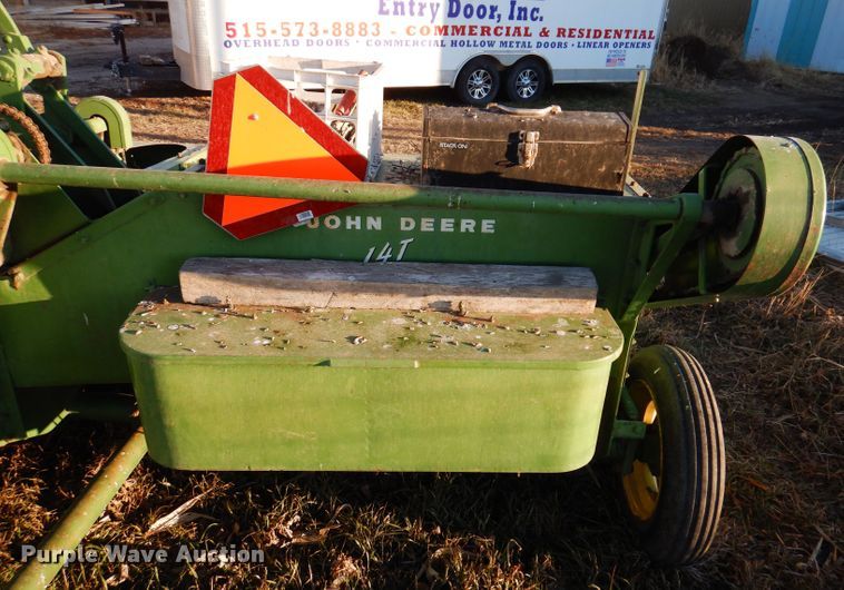 image for item KH9044 John Deere 14T  small square baler