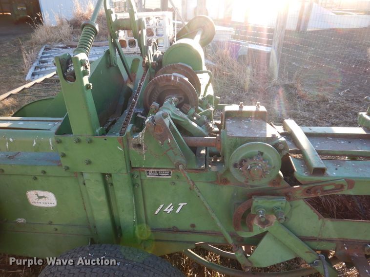 image for item KH9044 John Deere 14T  small square baler