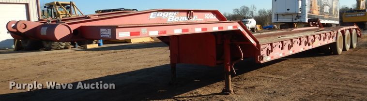 image for item DI8653 2007 Eager Beaver 50GLB  equipment trailer