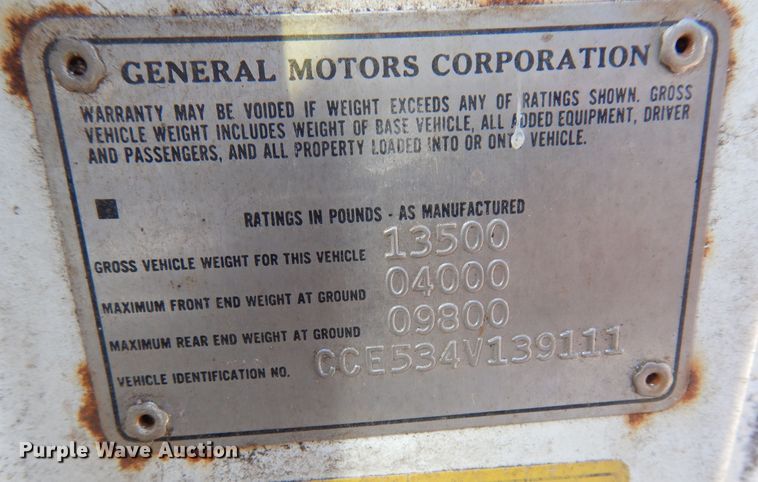 image for item DI8669 1974 Chevrolet C50  water truck