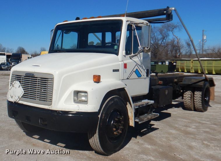 image for item DJ3812 1997 Freightliner FL70  roll-off container truck