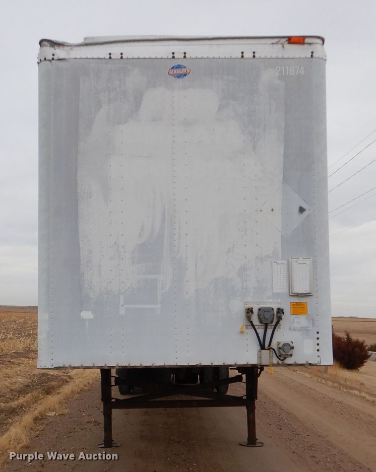 image for item DK7254 2001 Utility  dry van trailer