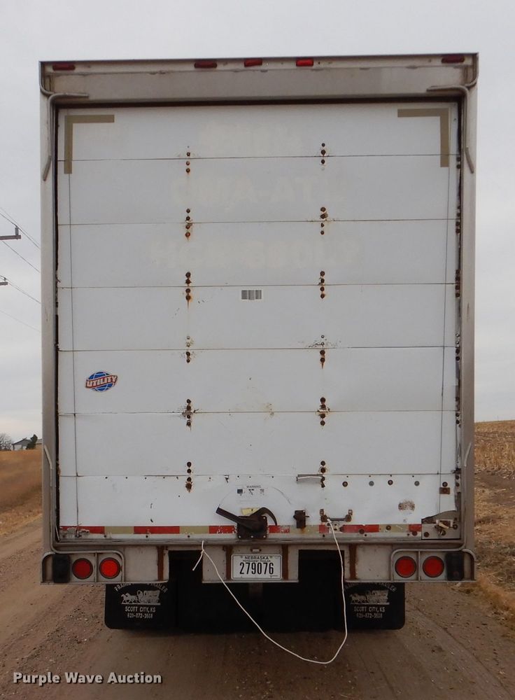 image for item DK7254 2001 Utility  dry van trailer