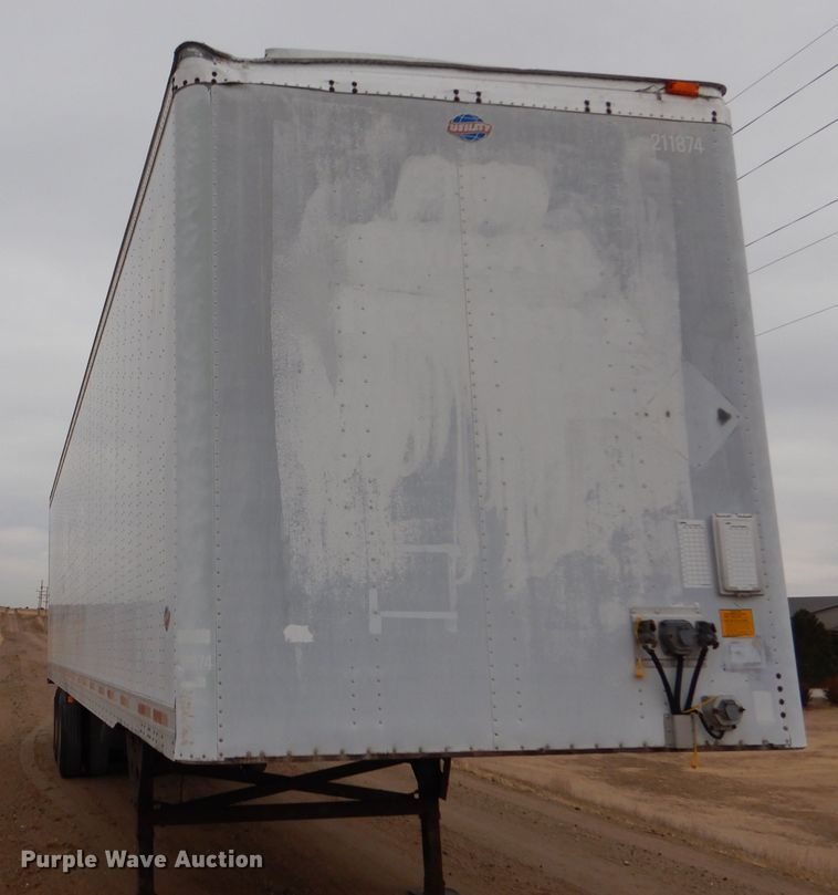 image for item DK7254 2001 Utility  dry van trailer