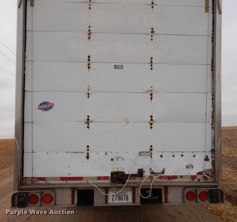 image for item DK7254 2001 Utility  dry van trailer