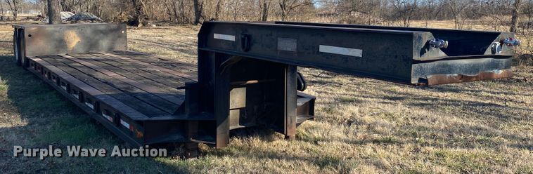 image for item DL6916 1977 Birmingham 822 DLS  lowboy equipment trailer