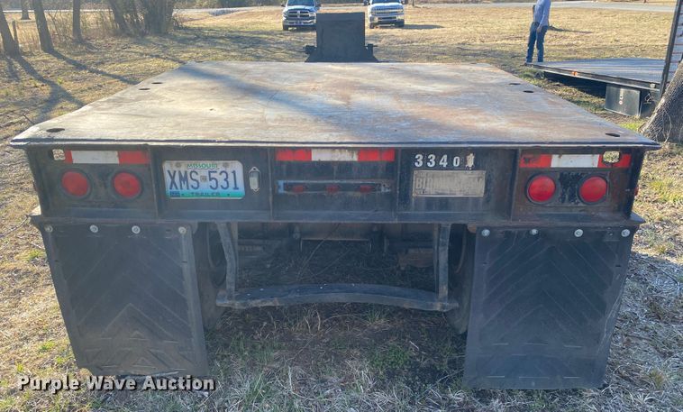 image for item DL6916 1977 Birmingham 822 DLS  lowboy equipment trailer
