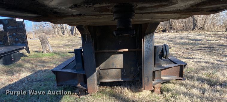 image for item DL6916 1977 Birmingham 822 DLS  lowboy equipment trailer