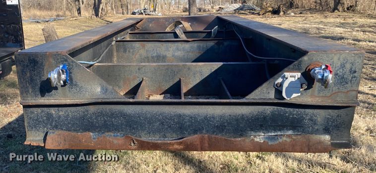 image for item DL6916 1977 Birmingham 822 DLS  lowboy equipment trailer