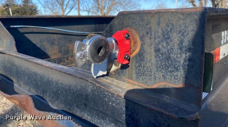 image for item DL6916 1977 Birmingham 822 DLS  lowboy equipment trailer