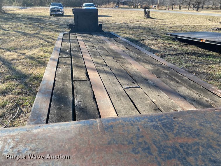 image for item DL6916 1977 Birmingham 822 DLS  lowboy equipment trailer