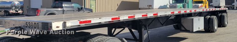image for item HK9297 2016 Transcraft Eagle II  flatbed trailer