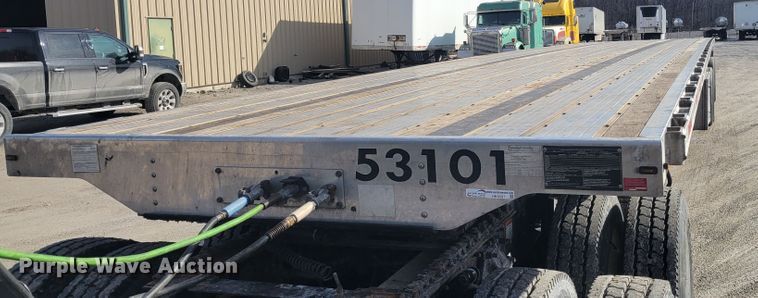 image for item HK9297 2016 Transcraft Eagle II  flatbed trailer