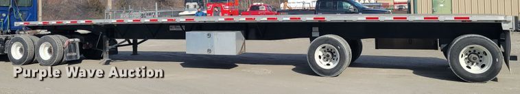 image for item HK9297 2016 Transcraft Eagle II  flatbed trailer