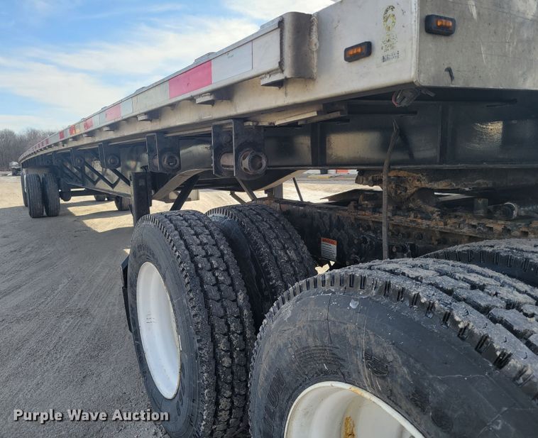 image for item HK9297 2016 Transcraft Eagle II  flatbed trailer