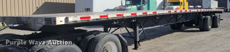 image for item HK9298 2015 Transcraft Eagle II  flatbed trailer