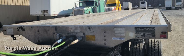 image for item HK9298 2015 Transcraft Eagle II  flatbed trailer