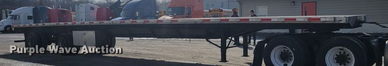 image for item HK9298 2015 Transcraft Eagle II  flatbed trailer