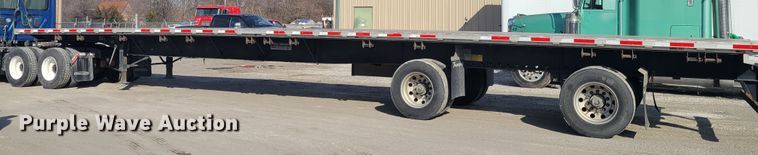 image for item HK9298 2015 Transcraft Eagle II  flatbed trailer