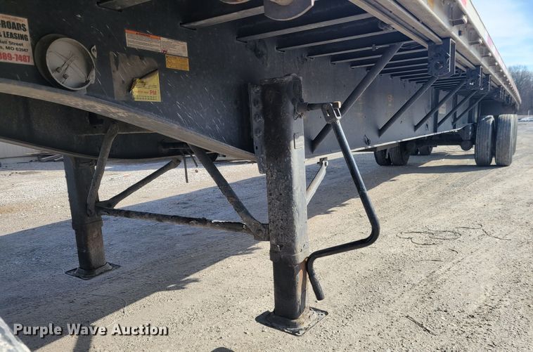 image for item HK9298 2015 Transcraft Eagle II  flatbed trailer