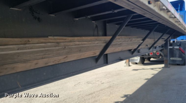 image for item HK9298 2015 Transcraft Eagle II  flatbed trailer